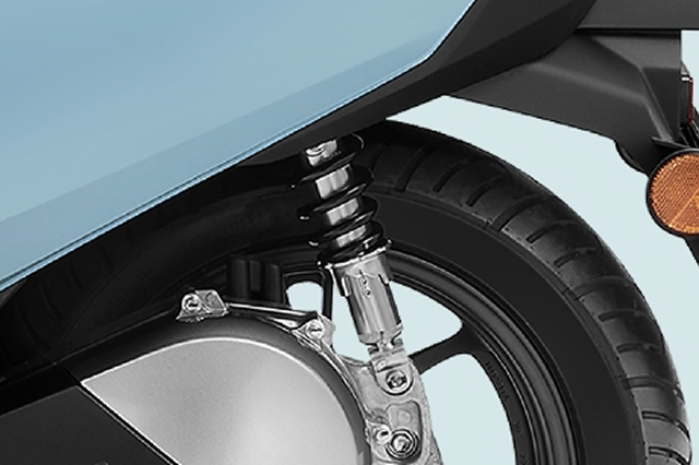 3-Step Adjustable Monoshock Suspension
