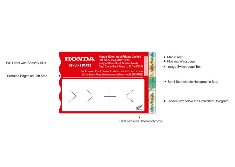 Honda Genuine Parts Honda